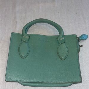 03100105 Anthropologie Foley + Corinna Pebbled Leather Small Crossbody Tote